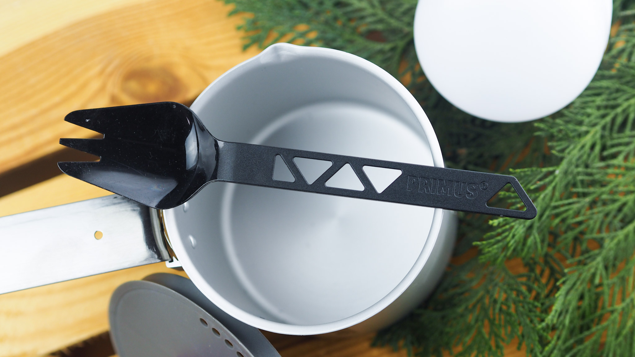 Łyżko-widelec Primus TrailSpork z Tritanu® - kolor: czarny